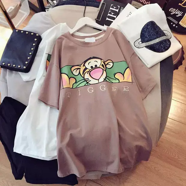 2023 Pregnant Women Cotton T-Shirt Loose Plus Size — feature 17