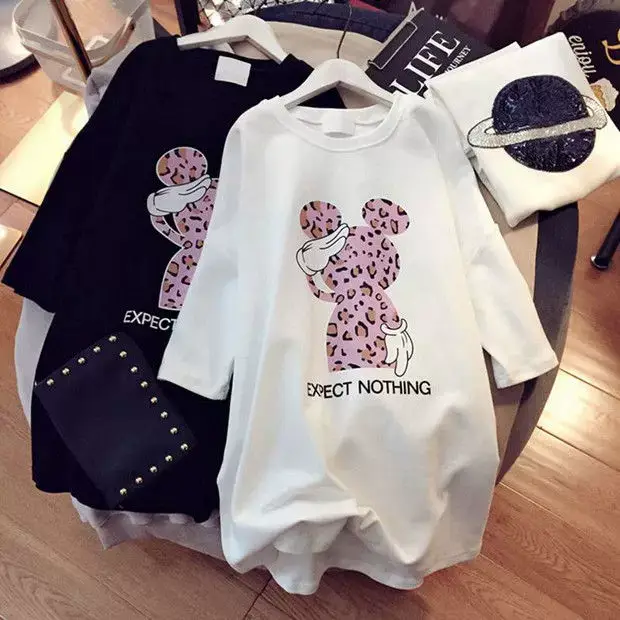 2023 Pregnant Women Cotton T-Shirt Loose Plus Size — feature 28