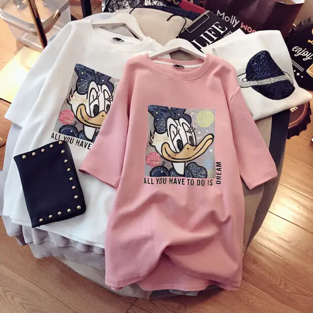 Pink (female Donald Duck letters)