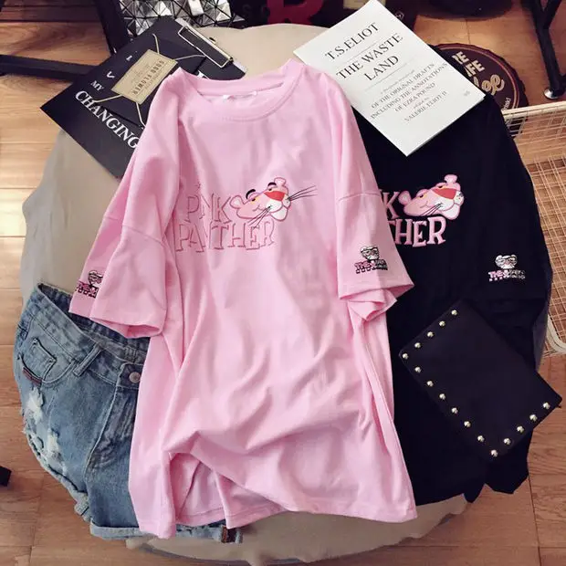2023 Pregnant Women Cotton T-Shirt Loose Plus Size - Image 12