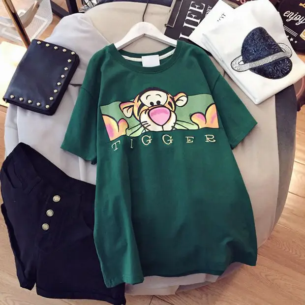 2023 Pregnant Women Cotton T-Shirt Loose Plus Size - Image 14