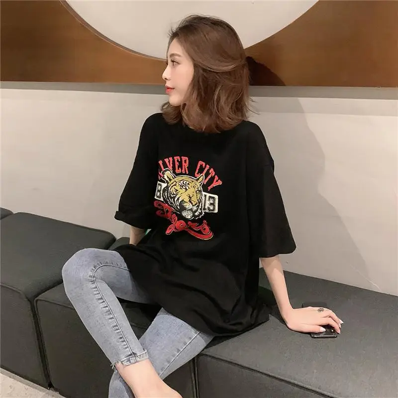 Pregnant Women Cotton Loose T-shirt All Size