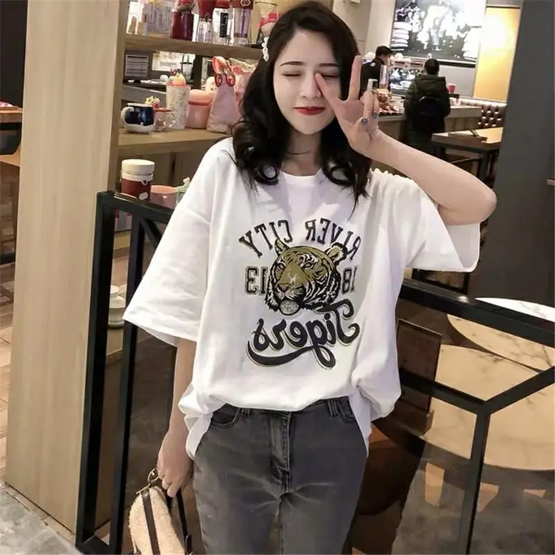 Pregnant Women Cotton Loose T-shirt All Size