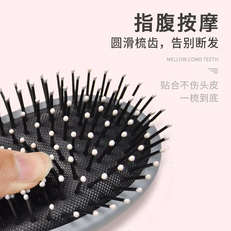 Women's Air Cushion Hair Brush 7cm Blue