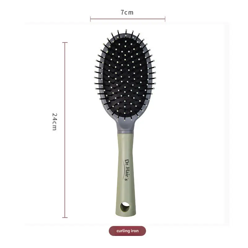 Women's Air Cushion Hair Brush 7cm Blue