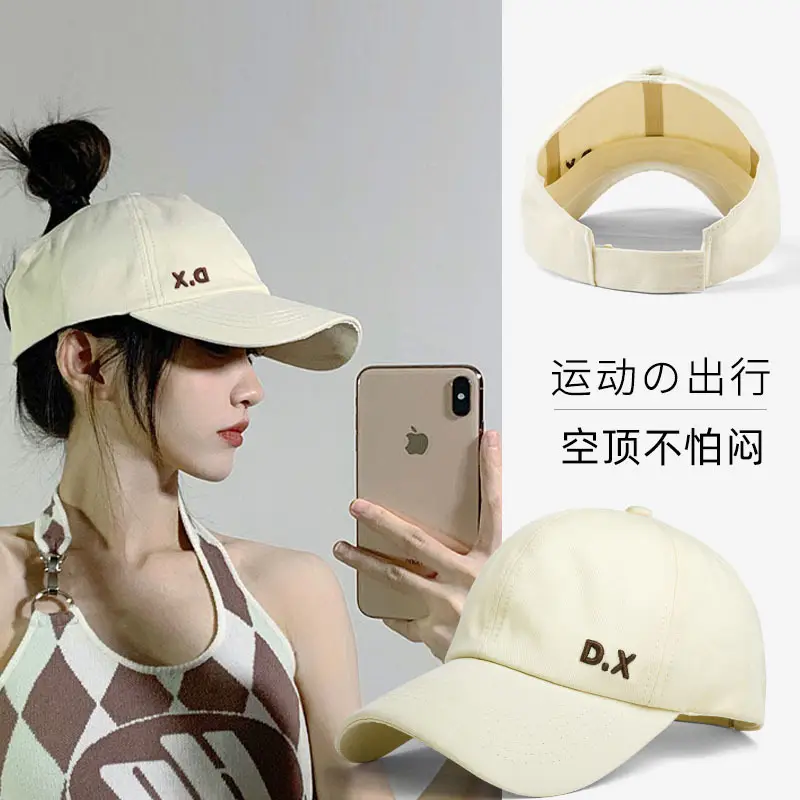 Women Baseball Cap with Adjustable Strap & Mini Face Shaper - Image 2