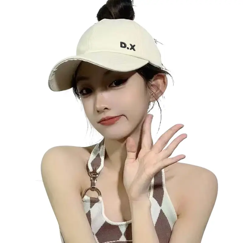 Women Baseball Cap with Adjustable Strap & Mini Face Shaper - Image 6