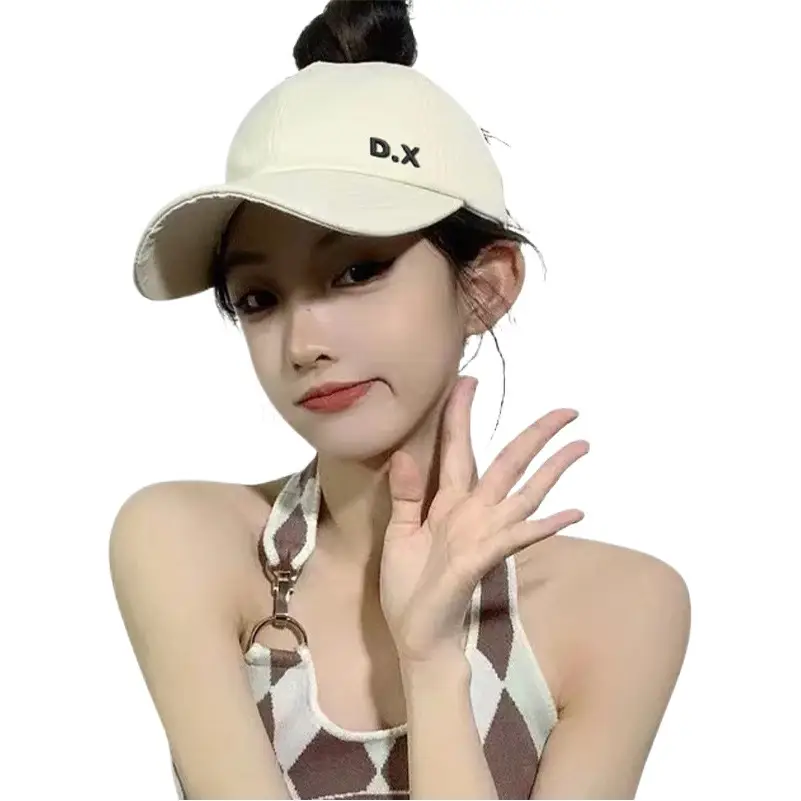 Women Baseball Cap with Adjustable Strap & Mini Face Shaper