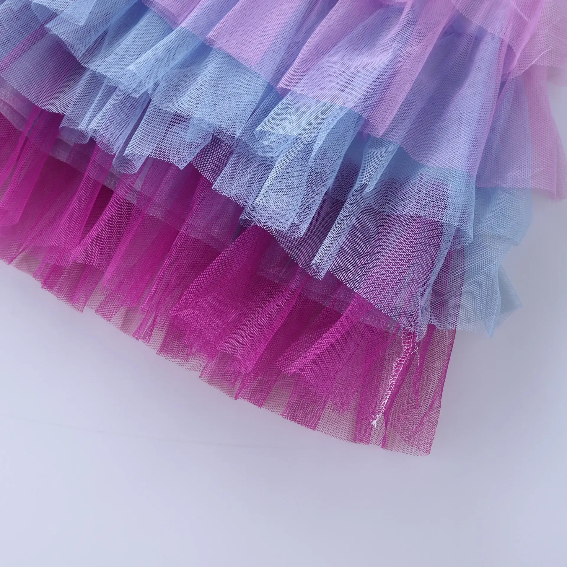 Girls Princess Dress Pink Tulle Long Sleeve Birthday Party — feature 16