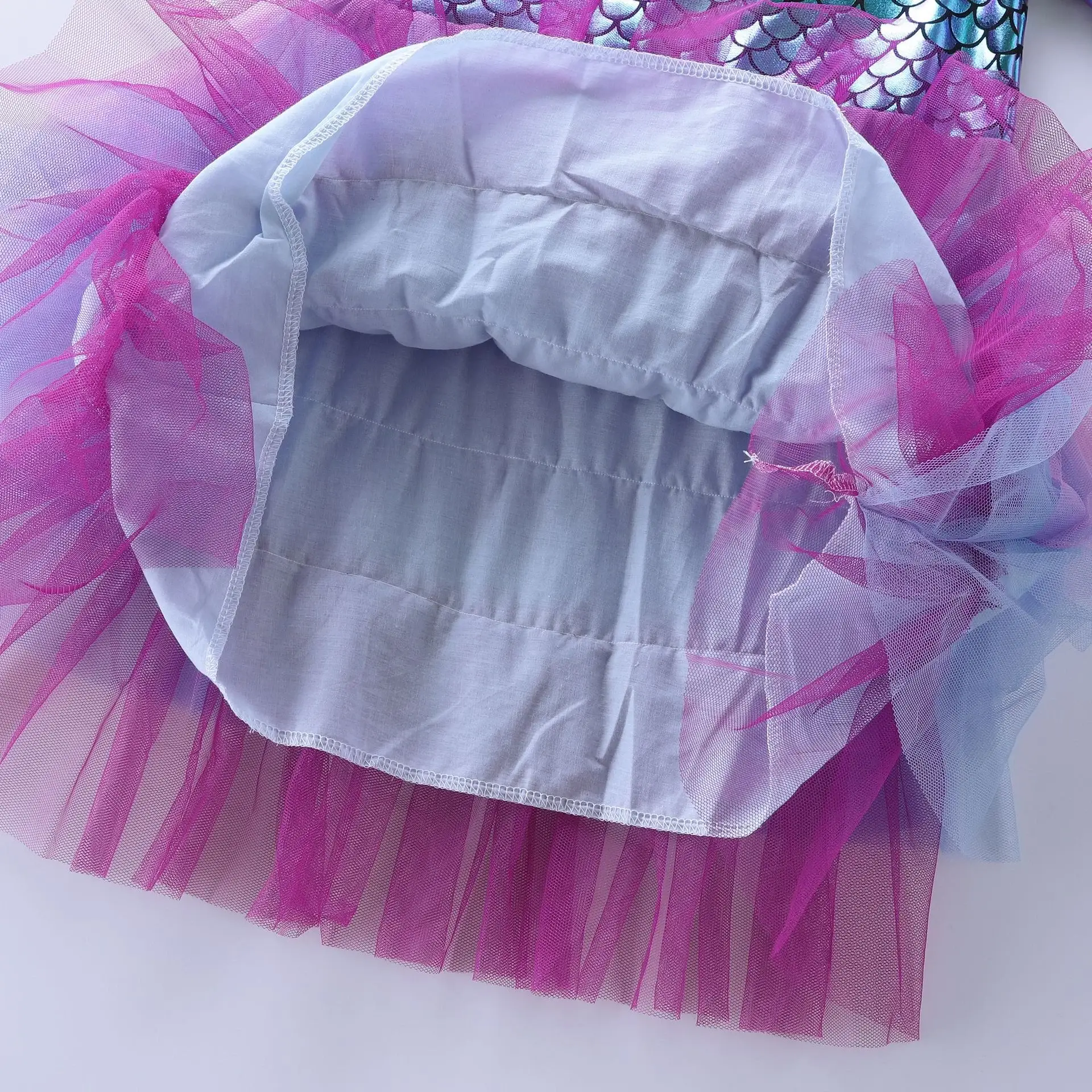 Girls Princess Dress Pink Tulle Long Sleeve Birthday Party — feature 20