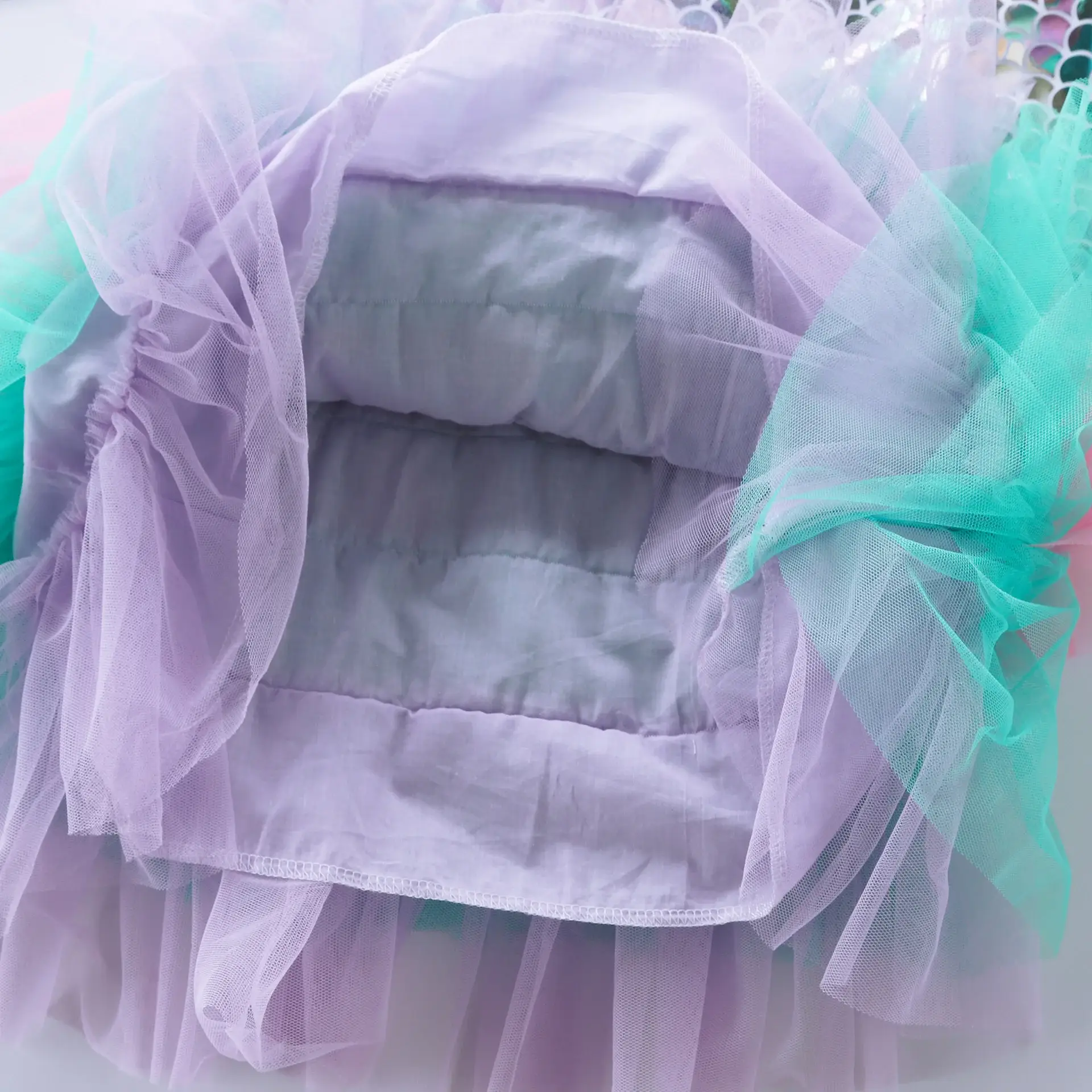 Girls Princess Dress Pink Tulle Long Sleeve Birthday Party — feature 9