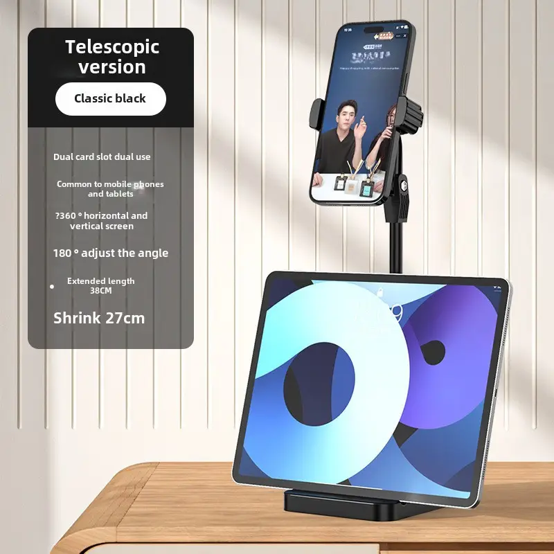 360-Degree Mobile Phone Holder with Dual Card Slots - Image 3