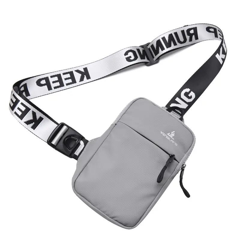 Orange Mini Crossbody Phone Bag for Men Women - Image 2