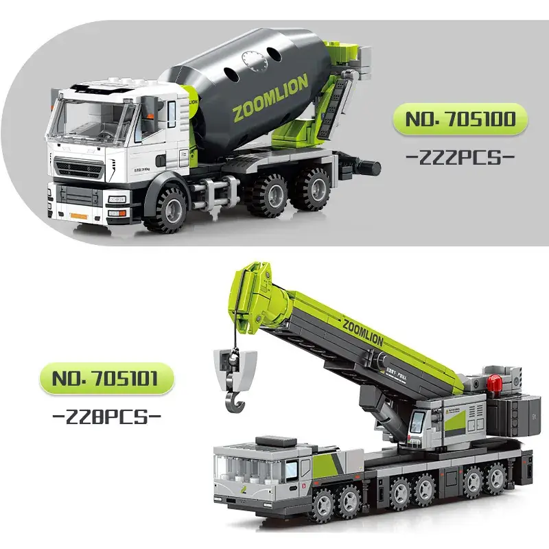 Zoomlion Mini Concrete Mixer Toy for Boys - Image 7