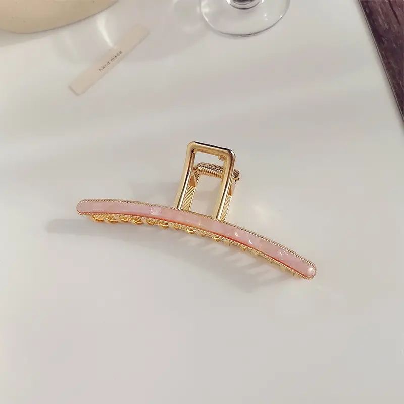 Golden Korean Style Hair Clip for Women - Image 5