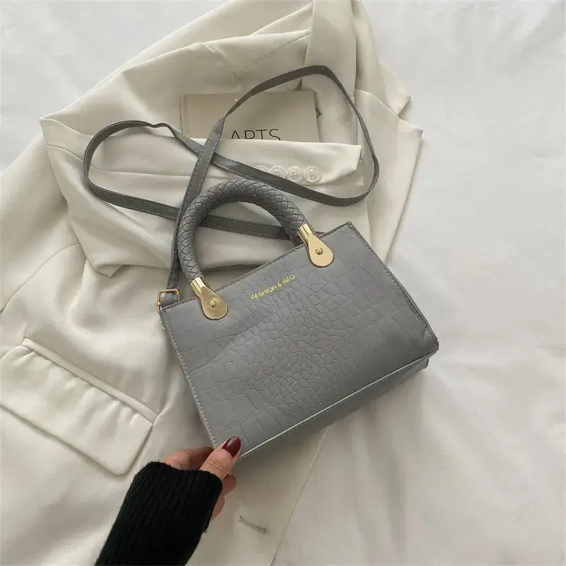 Light Blue K-Style Women's Satchel Bag - Image 10