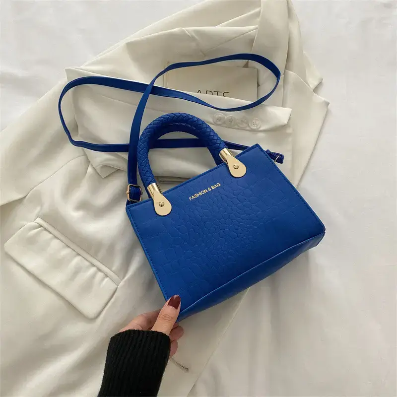 Light Blue K-Style Women's Satchel Bag - Image 7