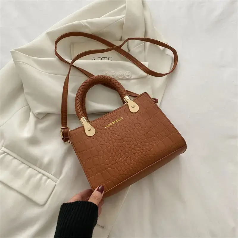 Light Blue K-Style Women's Satchel Bag - Image 8