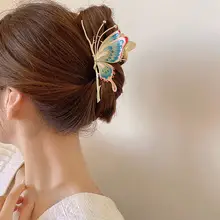 Wheat Hair Clip for Women Large Back of Head Hair Claw Clip — feature 11