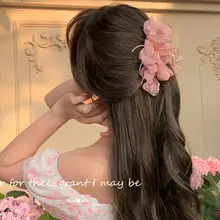 Wheat Hair Clip for Women Large Back of Head Hair Claw Clip — feature 15