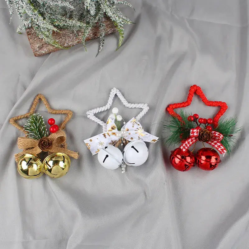 Cangyan Red Star Bell Pendant 33g DIY Christmas Decor - Image 5