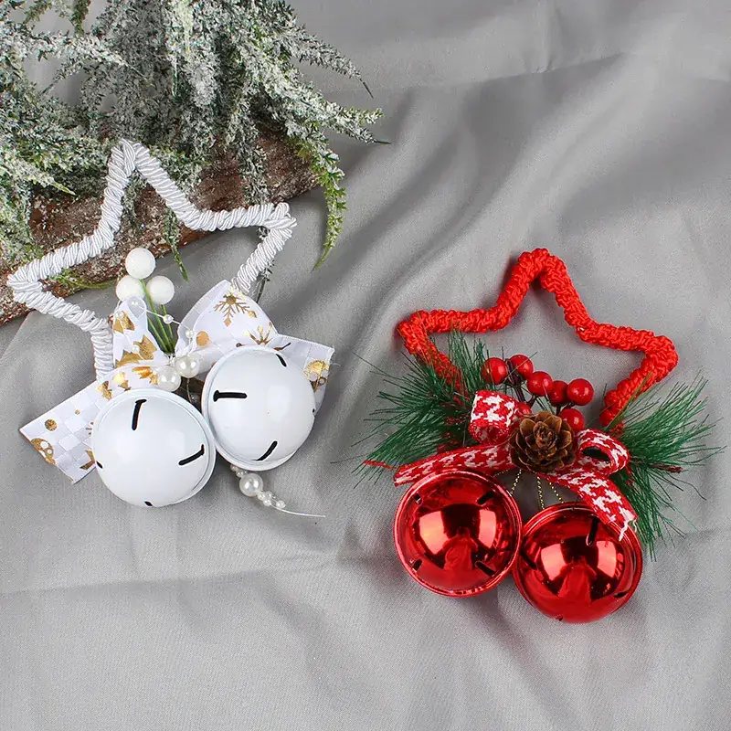 Cangyan Red Star Bell Pendant 33g DIY Christmas Decor - Image 6