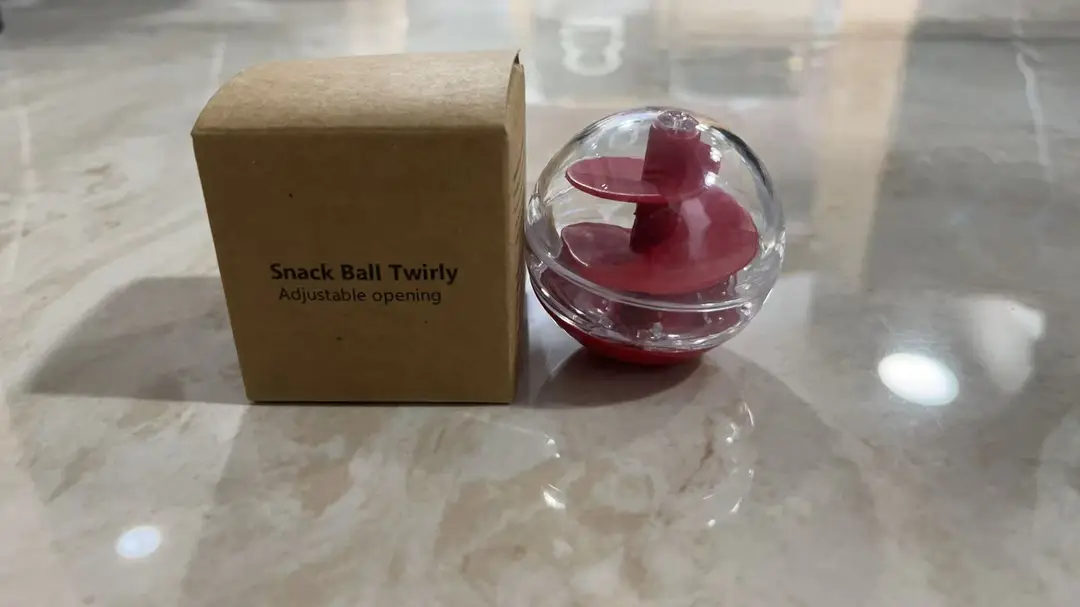 Cat Leakage Ball Cat Educational Small Toy Spiral Leakage Ball Pet Bite Resistant Training Fun Cat Leakage — feature 4