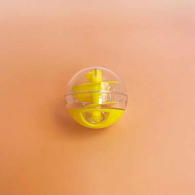 Cat Leakage Ball Cat Educational Small Toy Spiral Leakage Ball Pet Bite Resistant Training Fun Cat Leakage