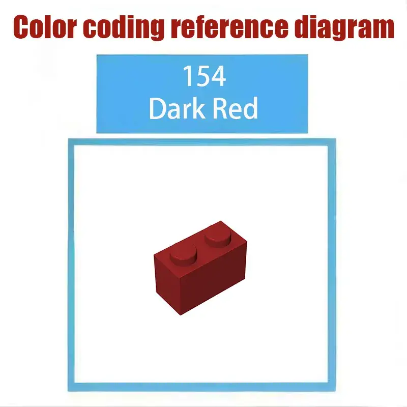 99206 Small Particle Building Blocks 2x2 Step Board