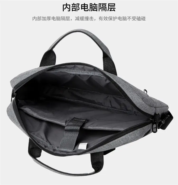 Men's Grey Wheeled Suiting Bag Large Capacity — feature 8