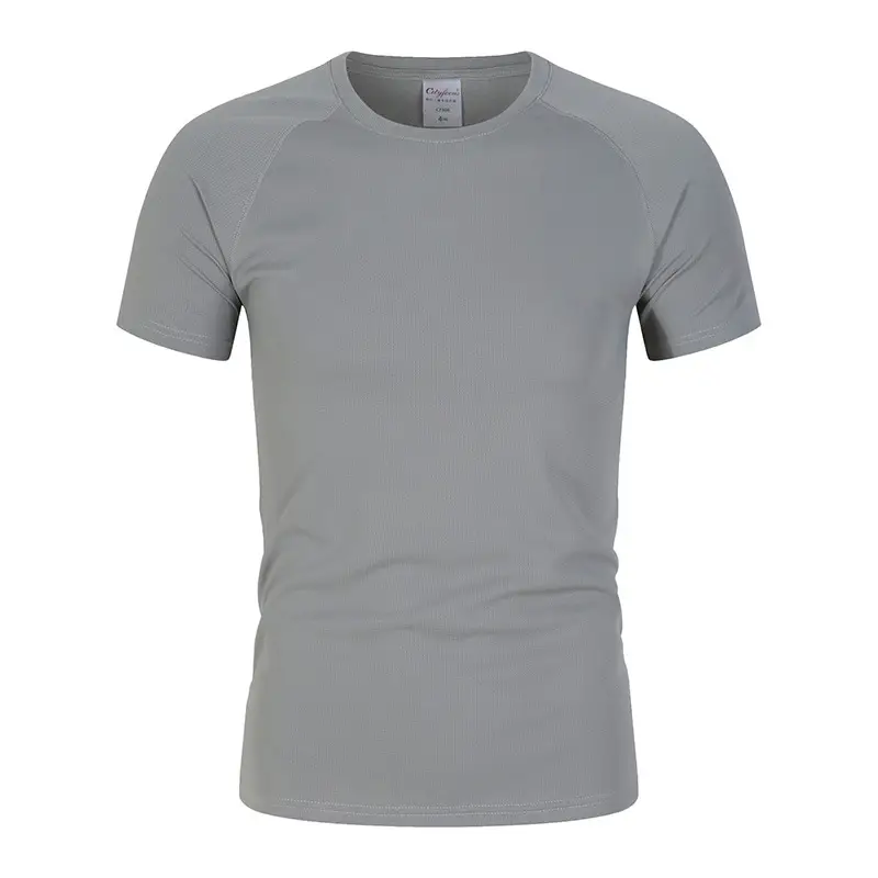 Men UV Soft Grey T-Shirt 170g Short Sleeve - Image 11