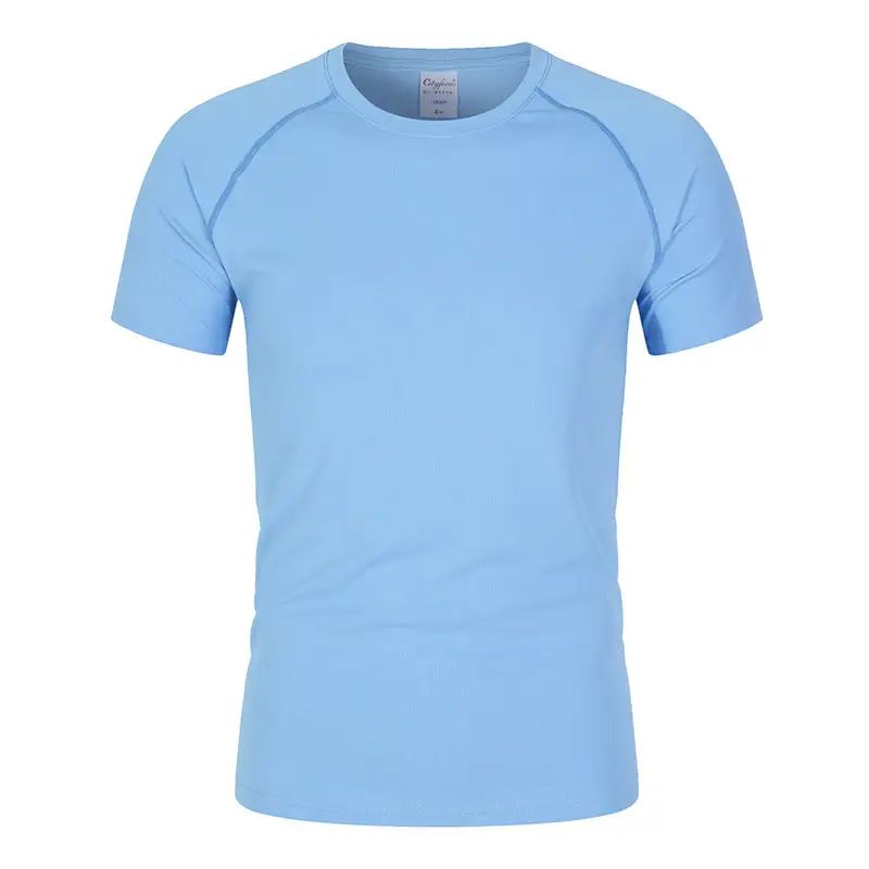 Men UV Soft Grey T-Shirt 170g Short Sleeve - Image 13