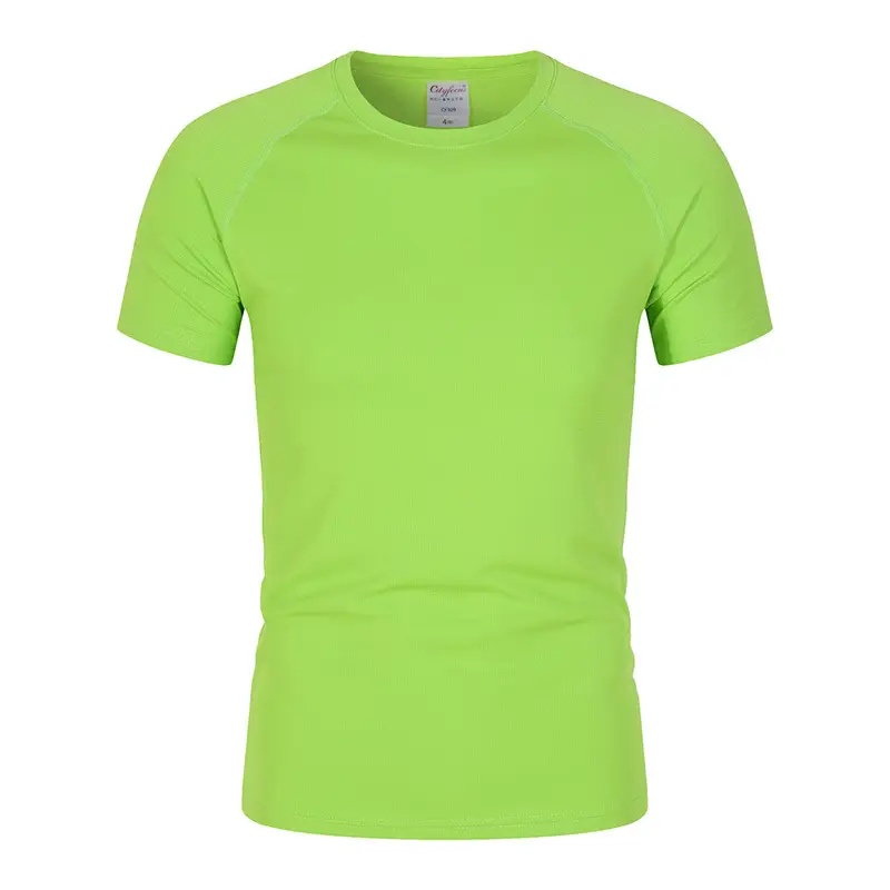 Men UV Soft Grey T-Shirt 170g Short Sleeve - Image 6