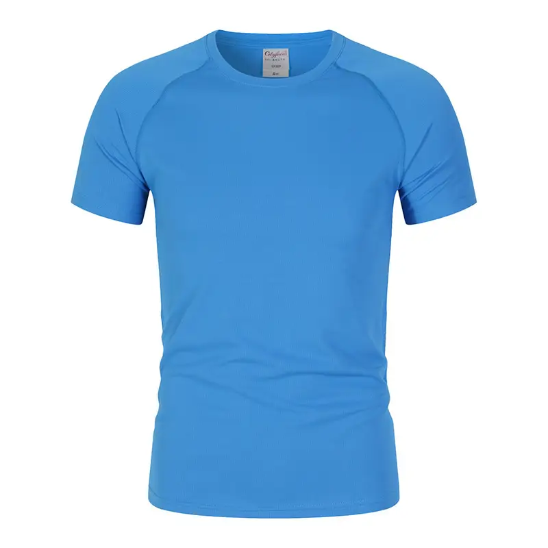 Men UV Soft Grey T-Shirt 170g Short Sleeve - Image 9