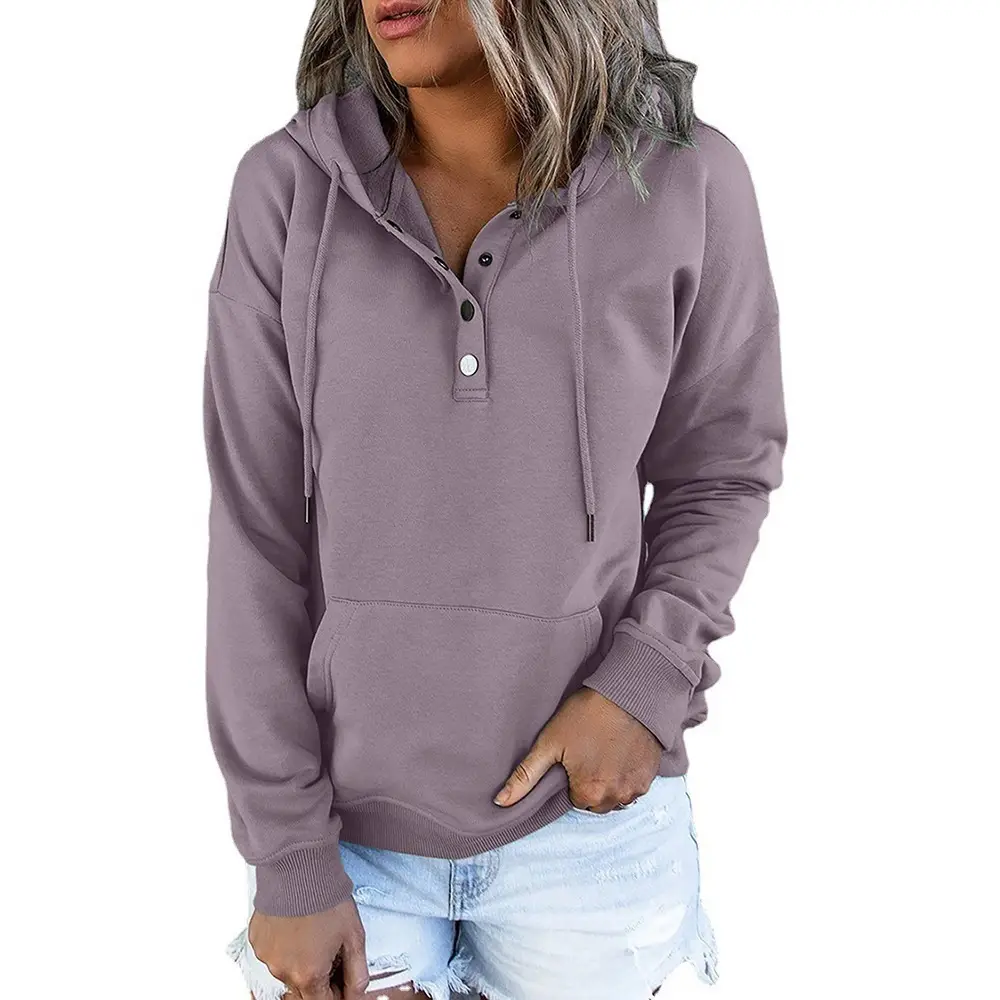 Maroon Long Sleeve Hooded Sweater 2023 - Image 7