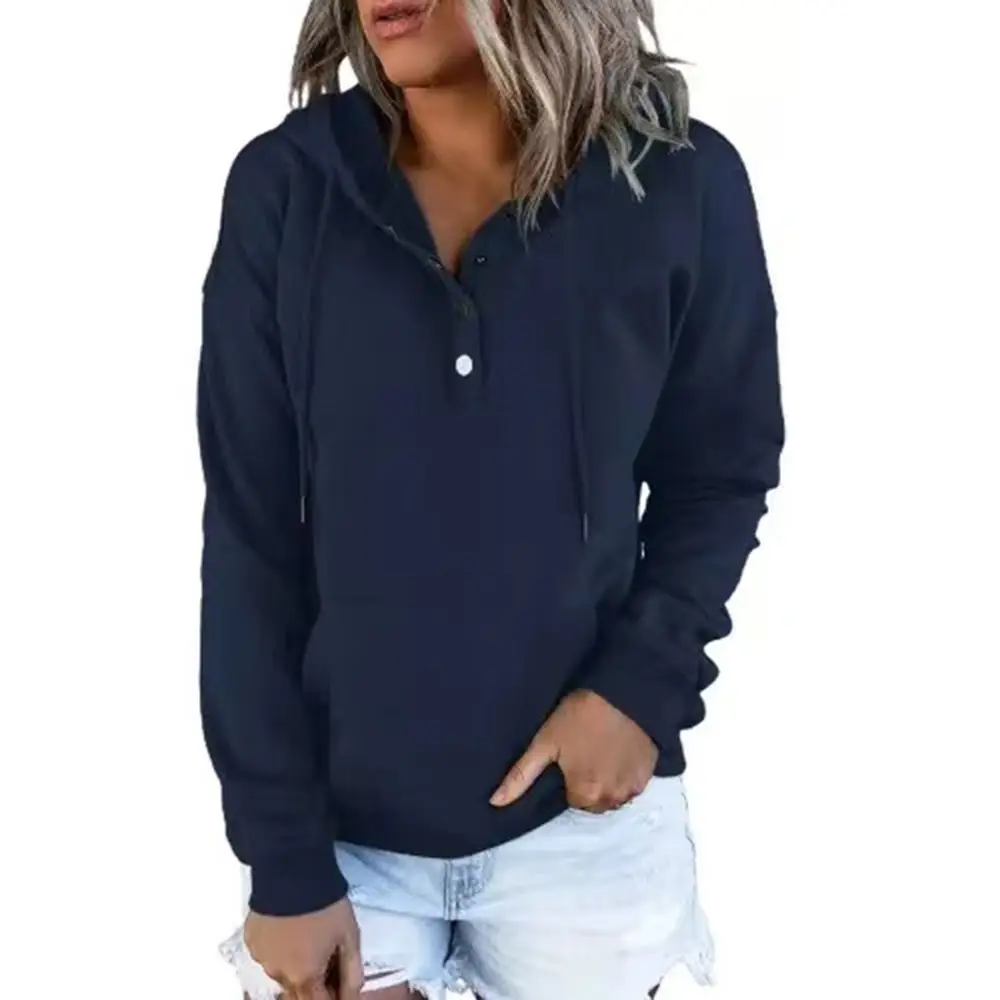 Maroon Long Sleeve Hooded Sweater 2023 - Image 8