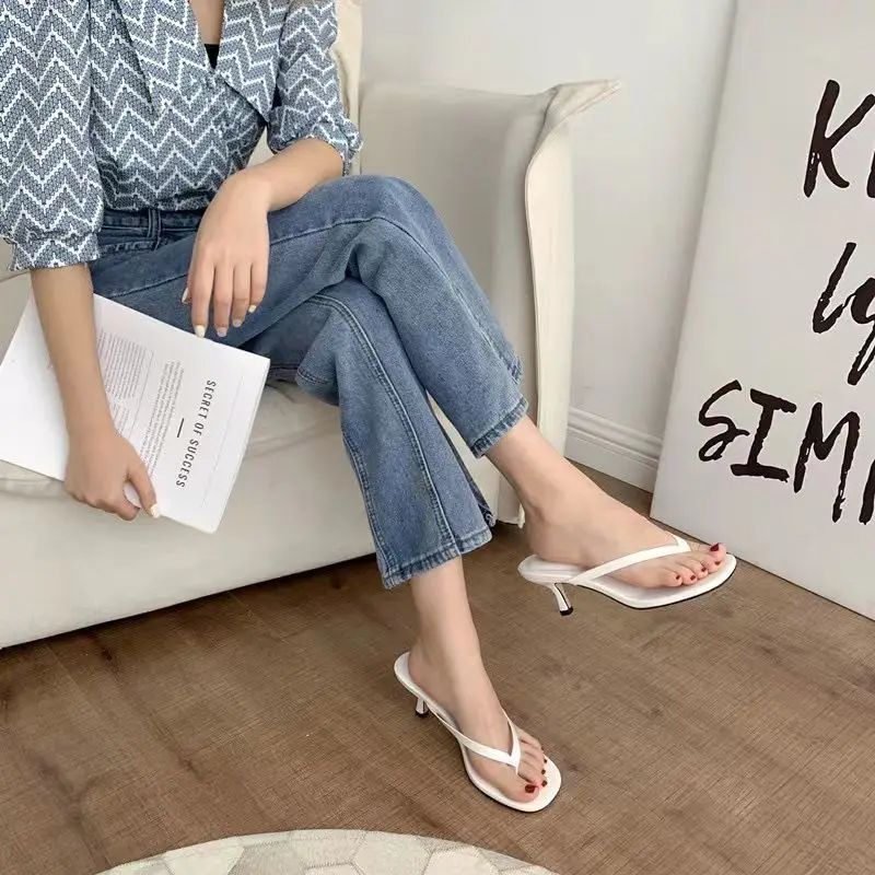 2022 Black Square Toe High Heel Sandals — feature 8