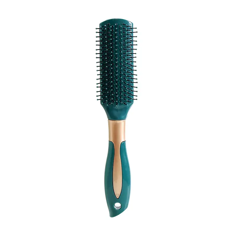 Dark Green Massage Hair Straightener Comb - Image 18