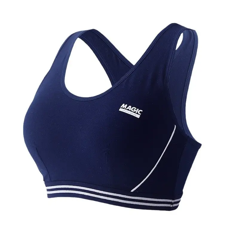 Girls' Bra Puberty Sports Underwear High School Students Junior High School Students Shockproof Vest 13 Years Old 1116