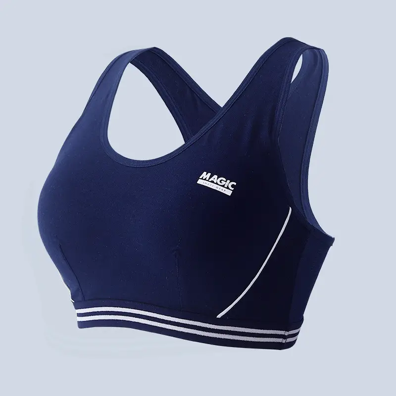 Girls' Bra Puberty Sports Underwear High School Students Junior High School Students Shockproof Vest 13 Years Old 1116