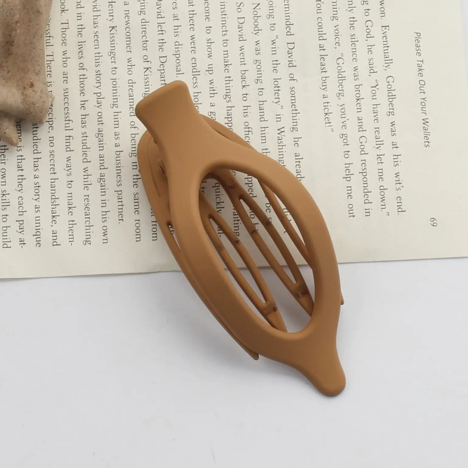Oval Duckbill Hair Clips Large Grabber Set