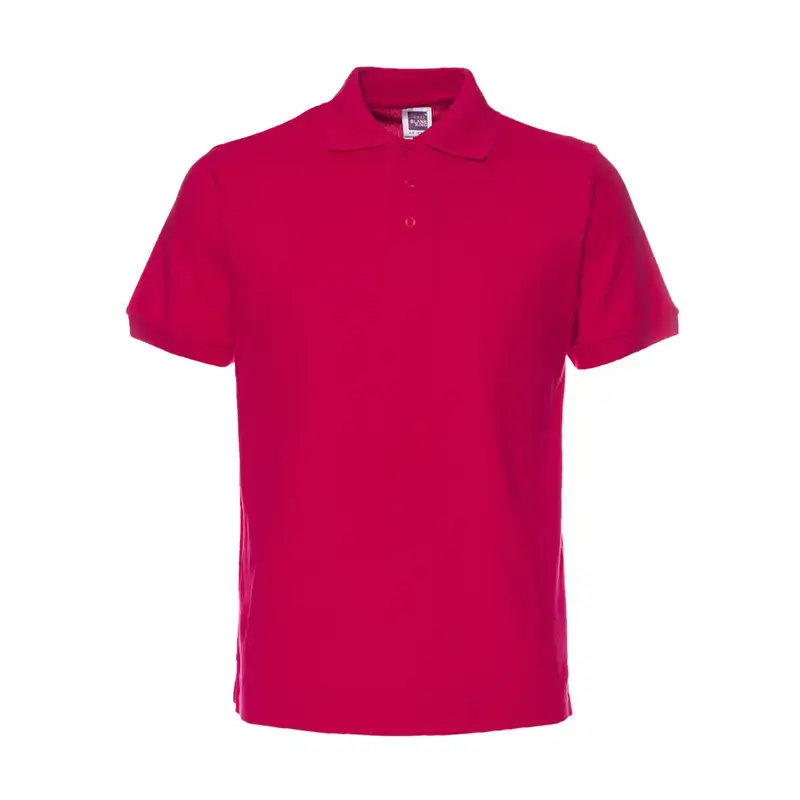 Black Cotton Polo Shirt for Men Short Sleeve - Image 14