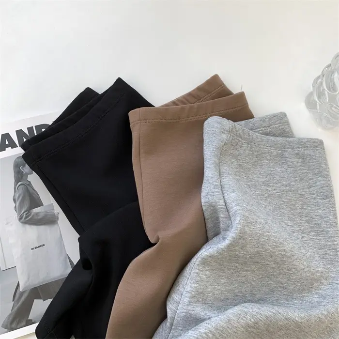 Women High Waist Stretch Matching Shorts Solid Color — feature 10