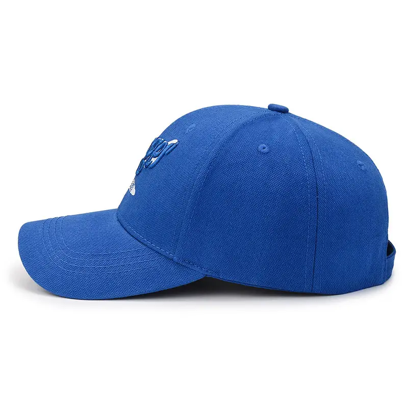 Black Embroidered Baseball Cap for Men Women