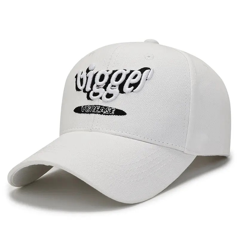 Black Embroidered Baseball Cap for Men Women