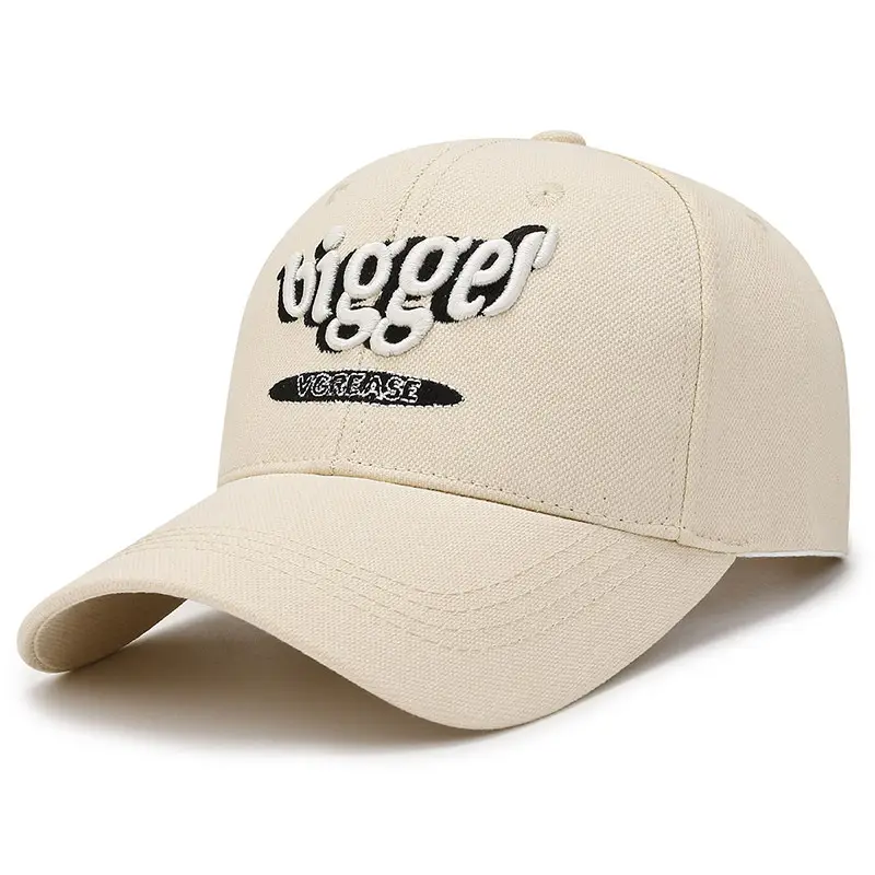 Black Embroidered Baseball Cap for Men Women
