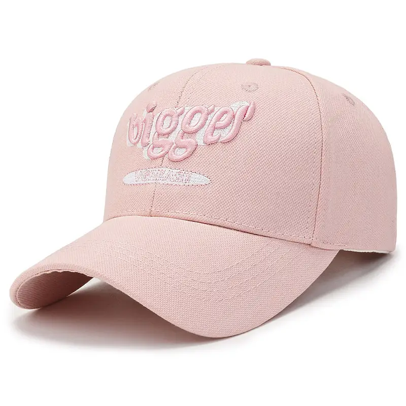Black Embroidered Baseball Cap for Men Women