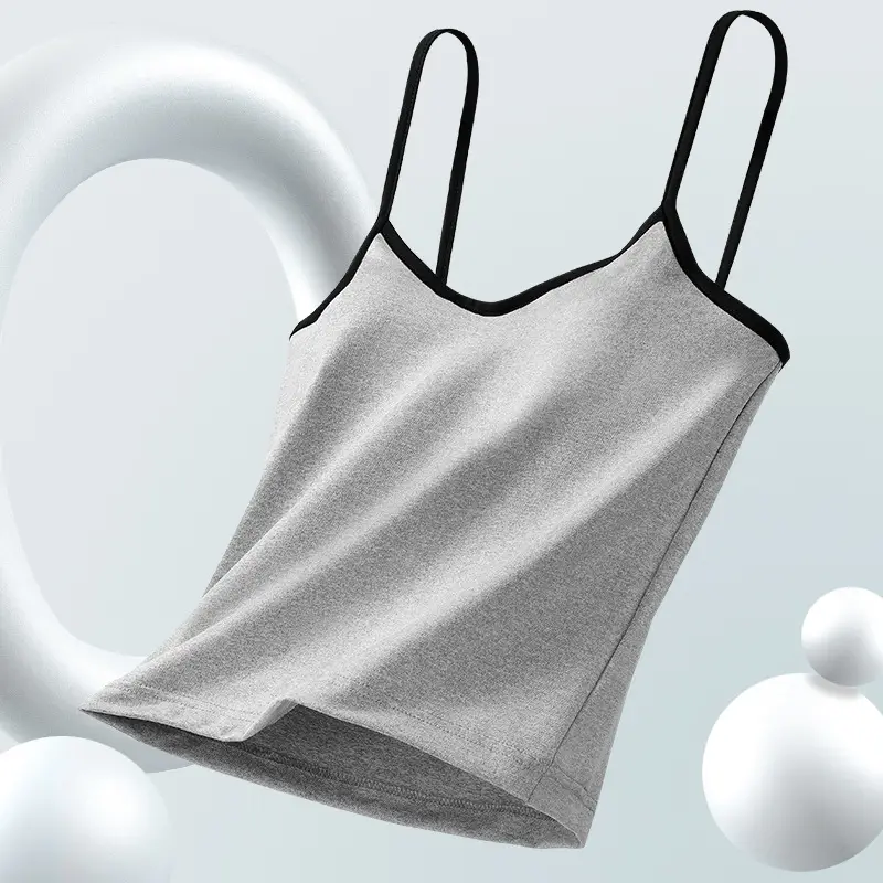 Women's Light Green Intimate Vests with Adjustable Straps - Image 6