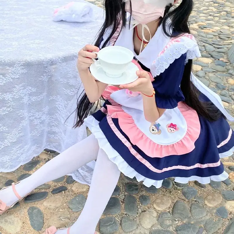 Japanese Style Princess Dress for Girls Cosplay Outfit