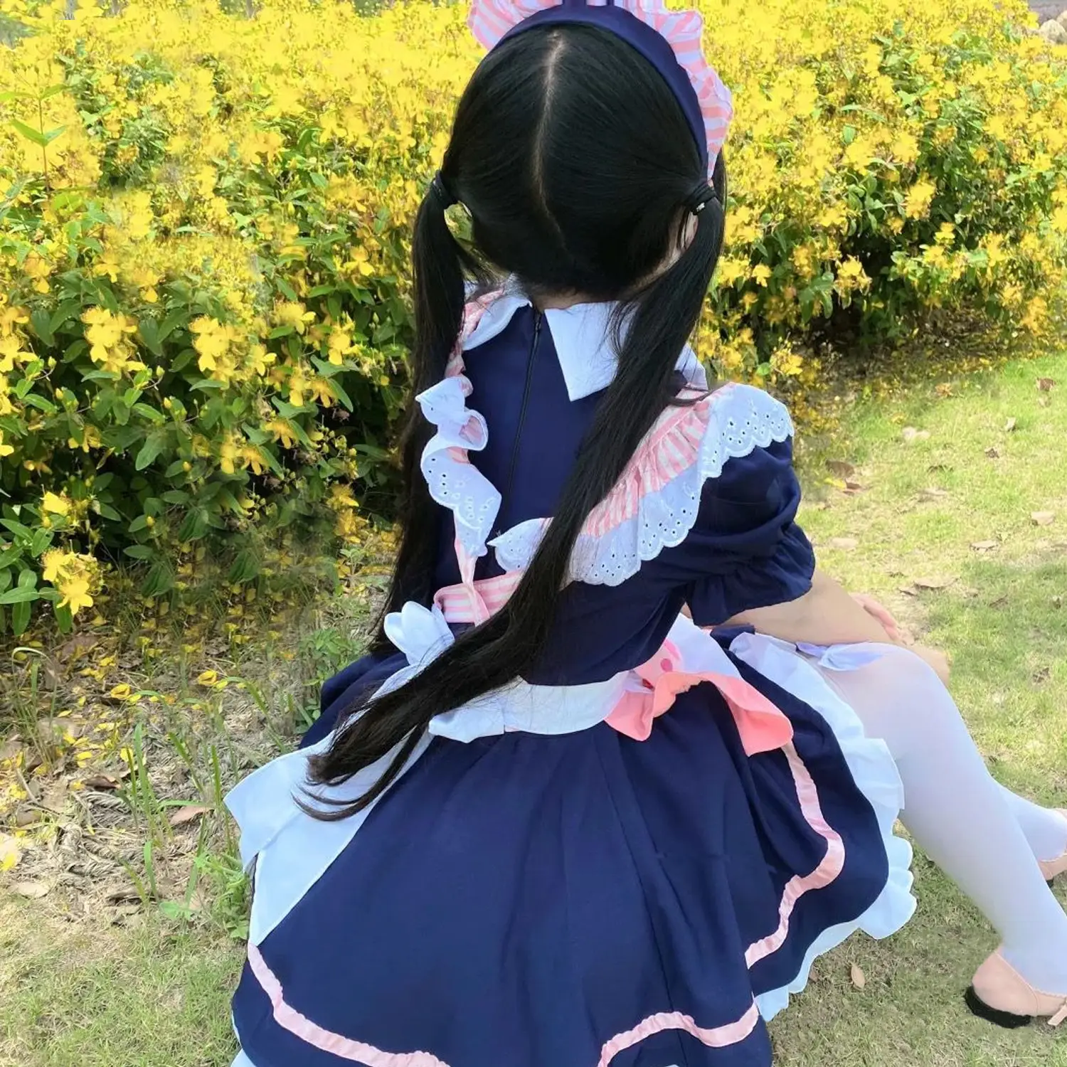Japanese Style Princess Dress for Girls Cosplay Outfit